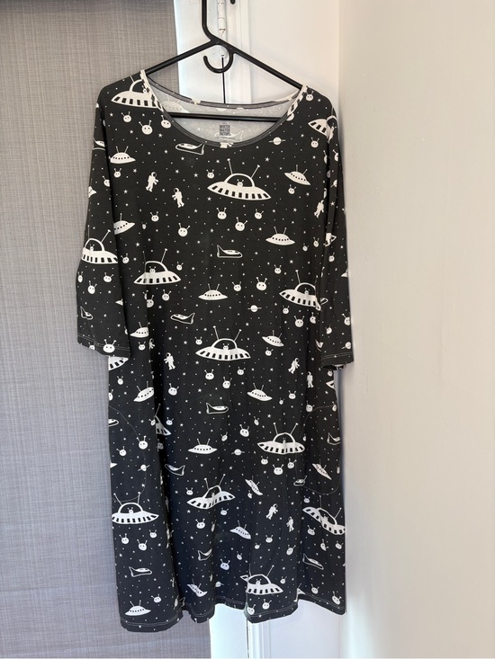 Winter Water Factory Dresses & Skirts - Winter Water Factory women’s charcoal outer space dress